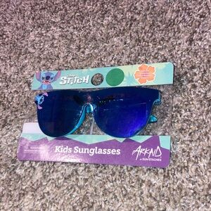 Disney Stitch Blue Kids Sunglasses 100% UV Protection Impact Resistant Lenses